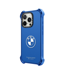 قاب موبایل بی ام و اورجینال رنگ آبی iPhone 16 Pro