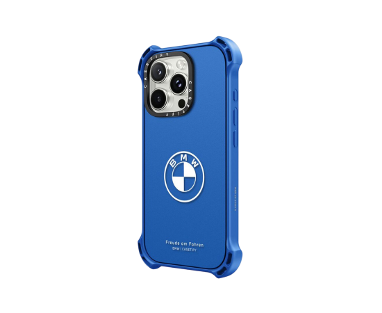 قاب موبایل بی ام و اورجینال رنگ آبی iPhone 16 Pro