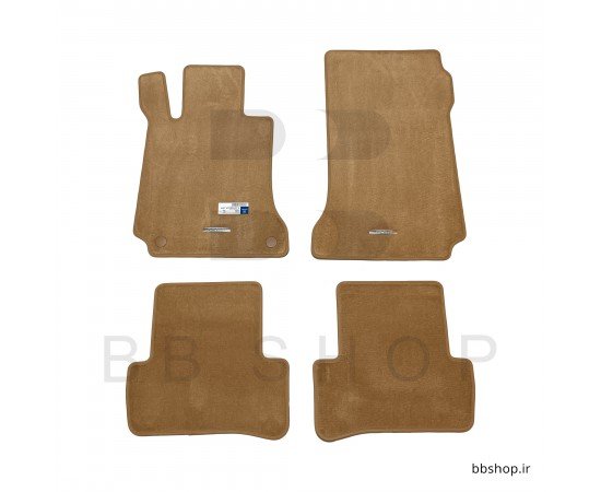 کف پایی Benz کلاس C اصلی کد اتاق W204 قهوه ای موکتی کف پایی Benz کلاس C اصلی کد اتاق W204 قهوه ای موکتی
