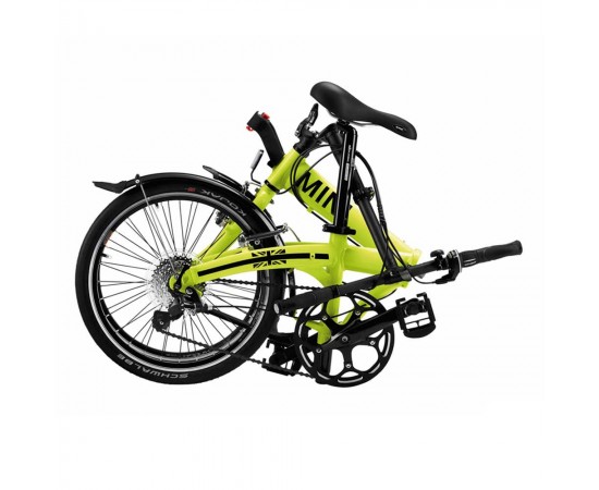دوچرخه تاشو سبز mini