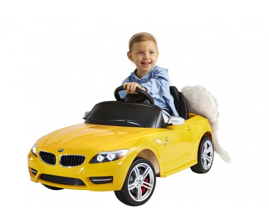 ماشین کودک زرد بی ام و BMW Z4