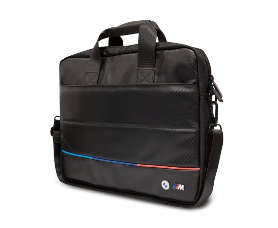 کیف لپ تاپ بی ام و اورجینال طرح کربن BMW M  