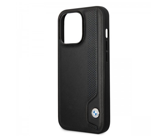 قاب موبایل BMW اورجینال مدل چرم سوزنی iPhone 14 Pro Max