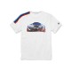 تی شرت مردانه سفید بی ام و BMW motorsport