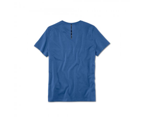تی شرت مردانه آبی لوگو بی ام و BMW M