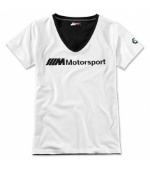 تی شرت زنانه سفید بی ام و BMW Motorsport