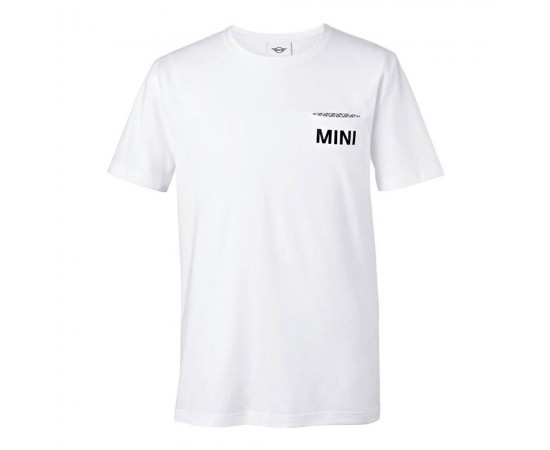 تی شرت مردانه آرم سفید مینی MINI