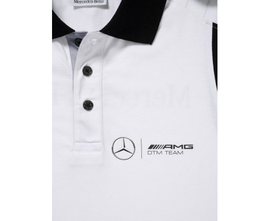 پلوشرت مردانه سفید و سیاه بنز Mercedes-Benz AMG