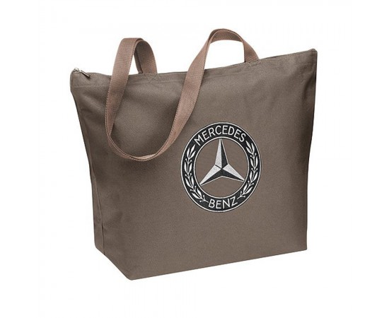 کیف خرید زنانه قهوه‌ای بنز Mercedes-Benz