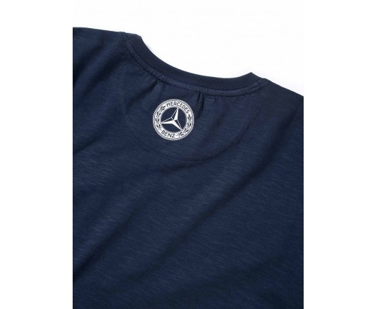 تی شرت مردانه سرمه‌ای لوگو بنز Mercedes-Benz