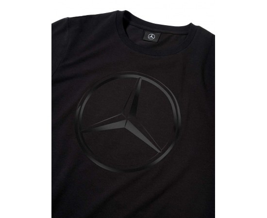 تی شرت مردانه مشکی لوگو بنز Mercedes-Benz