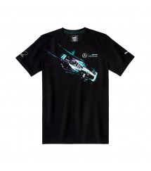 تی شرت مردانه مشکی Mercedes-Benz AMG Graphic