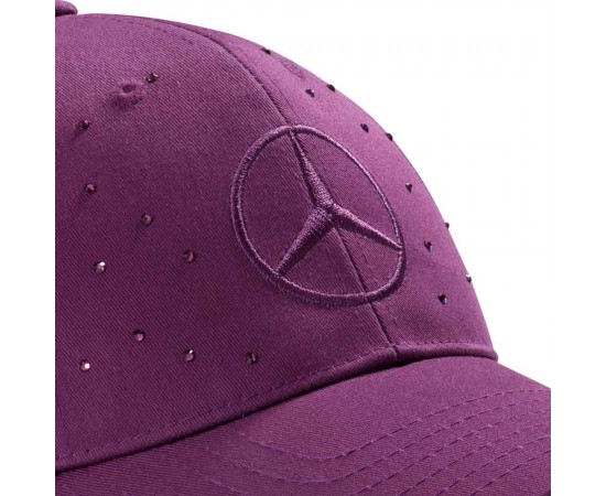 کلاه زنانه بنفش بنز Mercedes-Benz