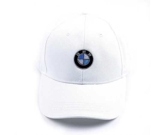 کلاه ساده سفید بی ام و BMW
