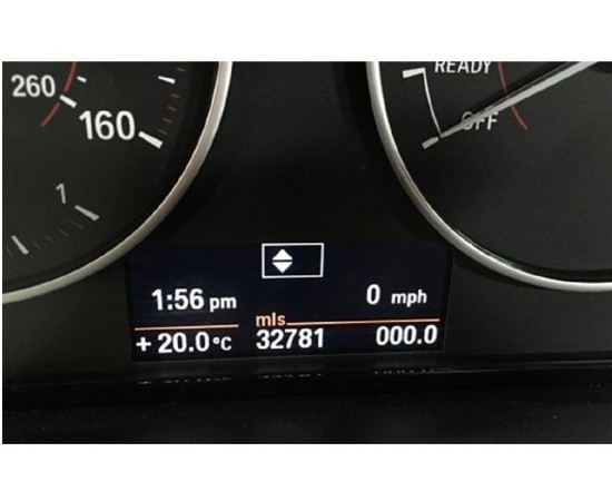 فعال سازی نمایش سرعت لحظه‌ای در سرعت سنج BMW