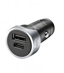 شارژر USB بی ام و دو خروجی تایپ A و C شارژر USB بی ام و دو خروجی تایپ A و C