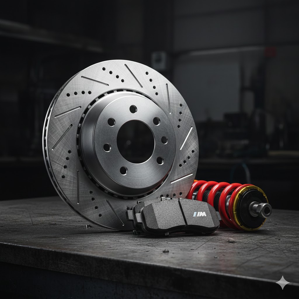 قطعات سیستم ترمز و تعلیق بی ام و F12